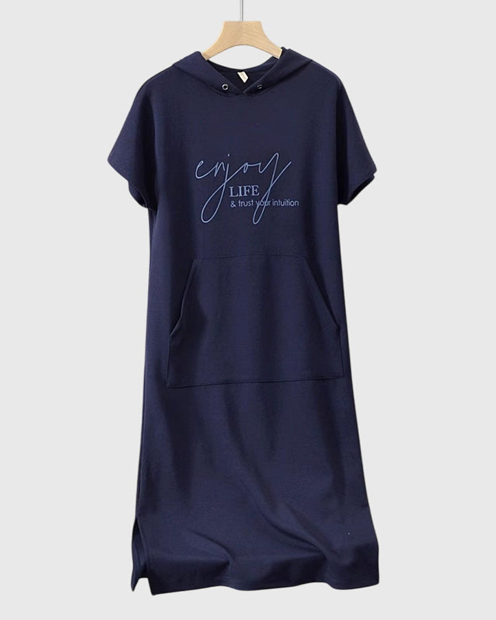 Beverly - Lässiges Hoodie-Kleid