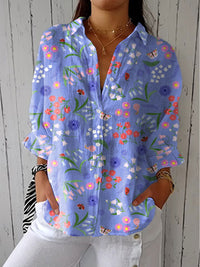 Leanna - Bloom Meadow Bluse