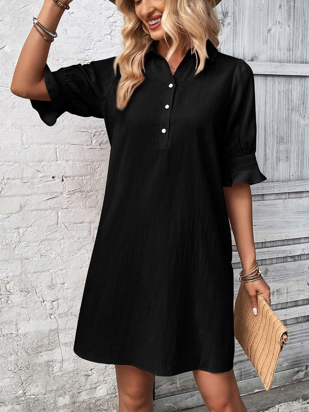 Cameron - Elegantes Kleid mit Rüschen