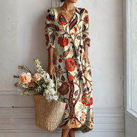 Kendra - Bohemian Floral Dress
