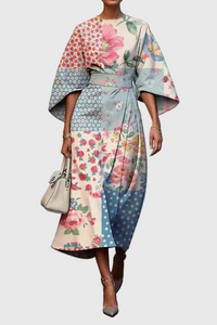 Myrelle - Elegantes Blumen - Kleid