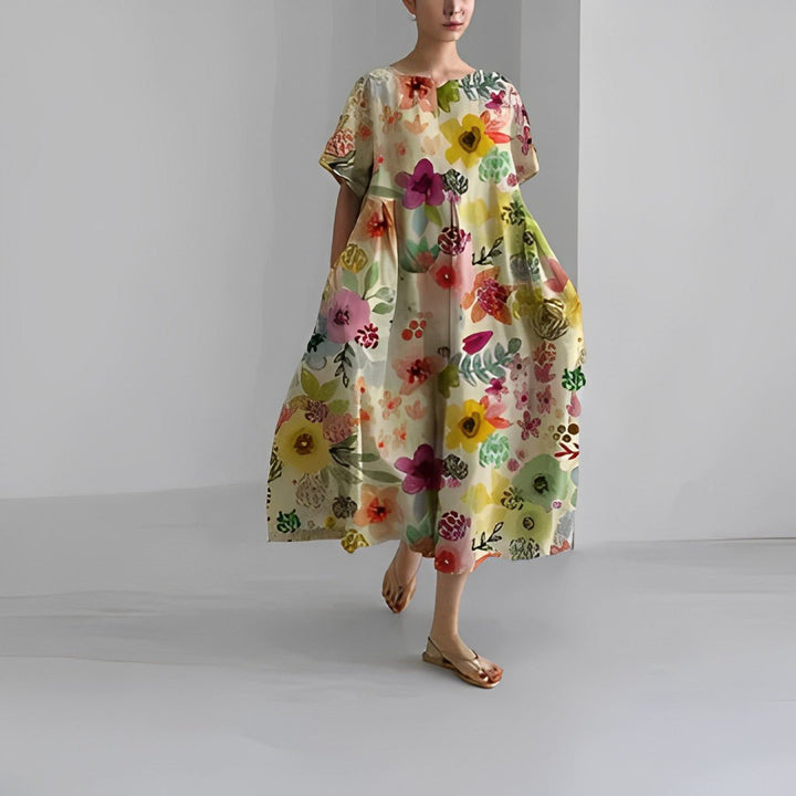 Celia - Garten Göttin Kleid