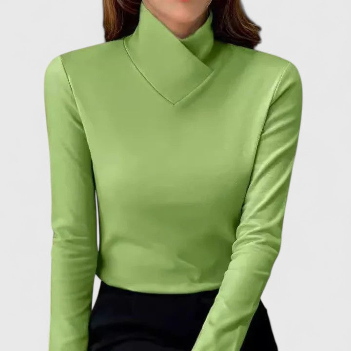 Yvonne - Eleganter Rollkragenpullover