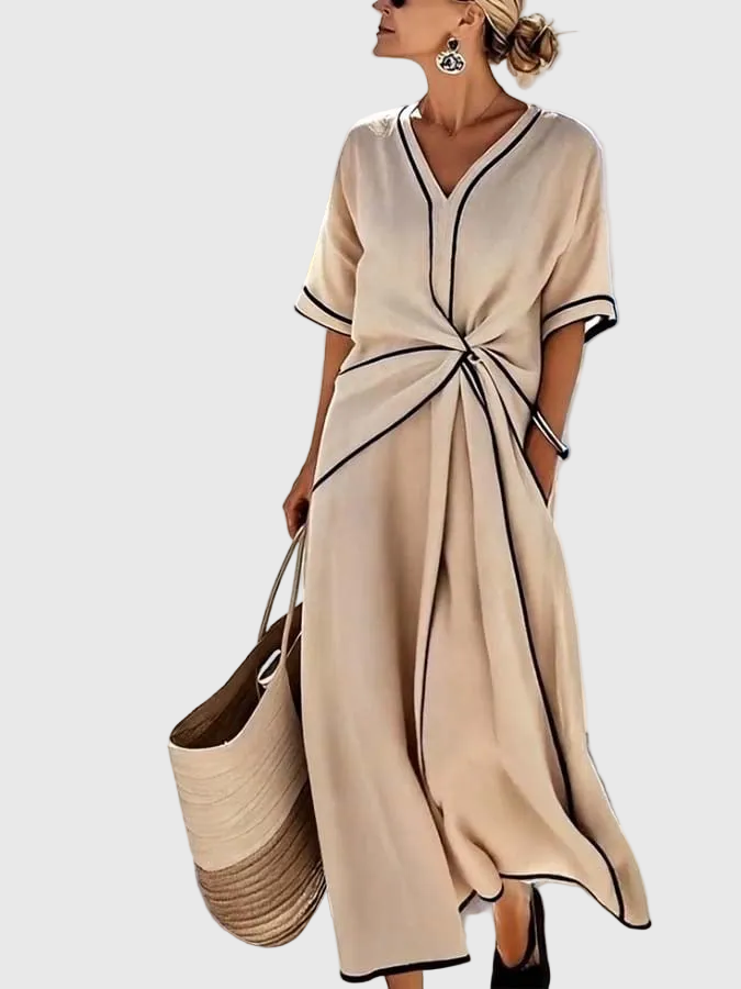 Zaya - Elegantes schmeichelhaftes Kleid