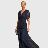Jordy - Elegantes Blaues Kleid