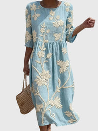 Valentina - Besticktes Vintage-Kleid