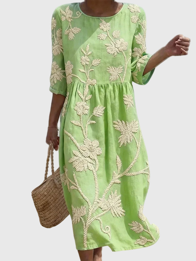 Valentina - Besticktes Vintage-Kleid