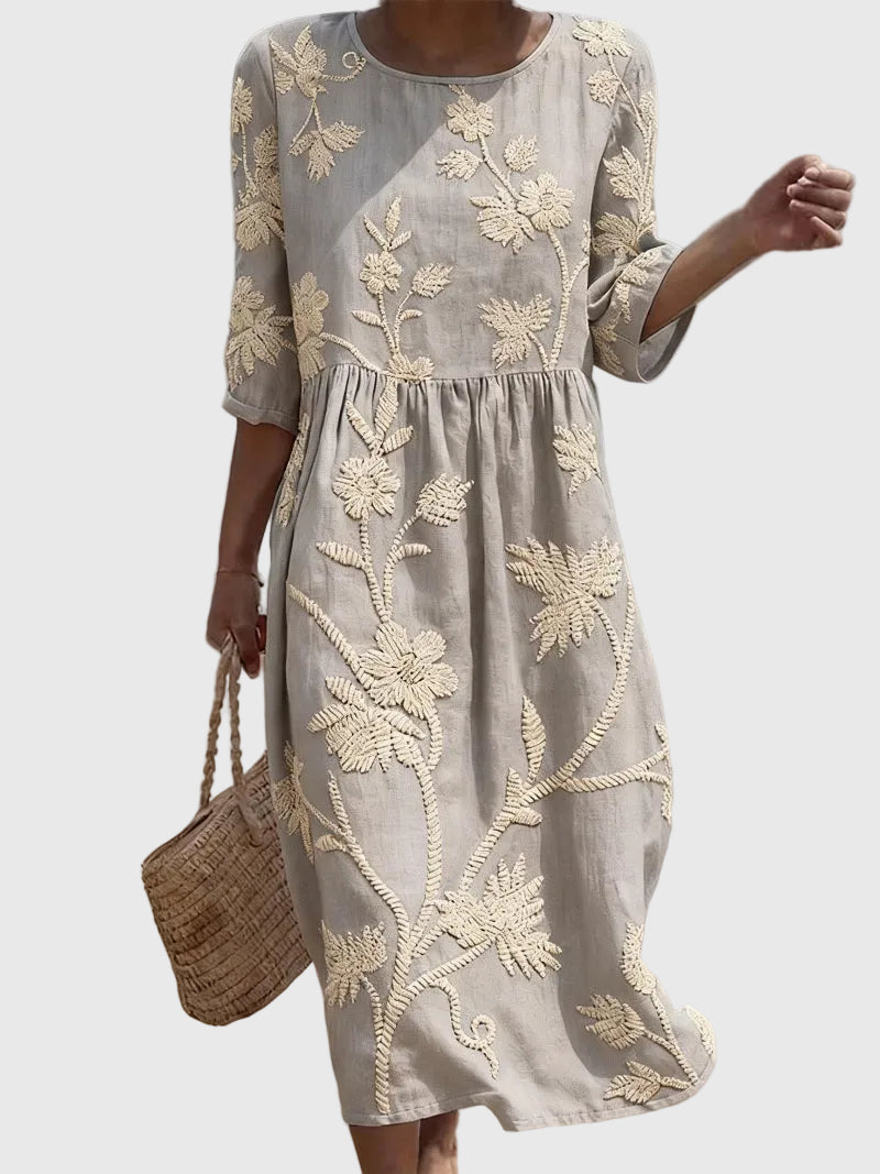Valentina - Besticktes Vintage-Kleid