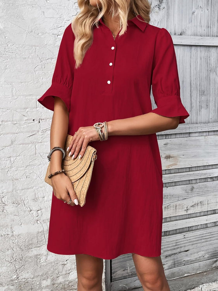 Cameron - Elegantes Kleid mit Rüschen