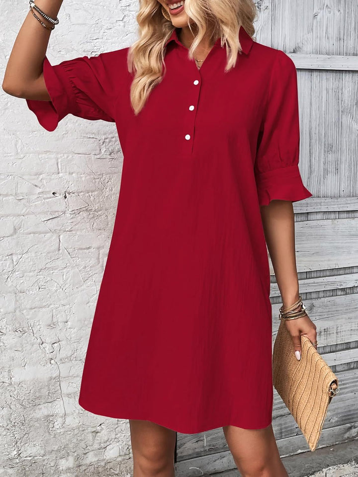Cameron - Elegantes Kleid mit Rüschen