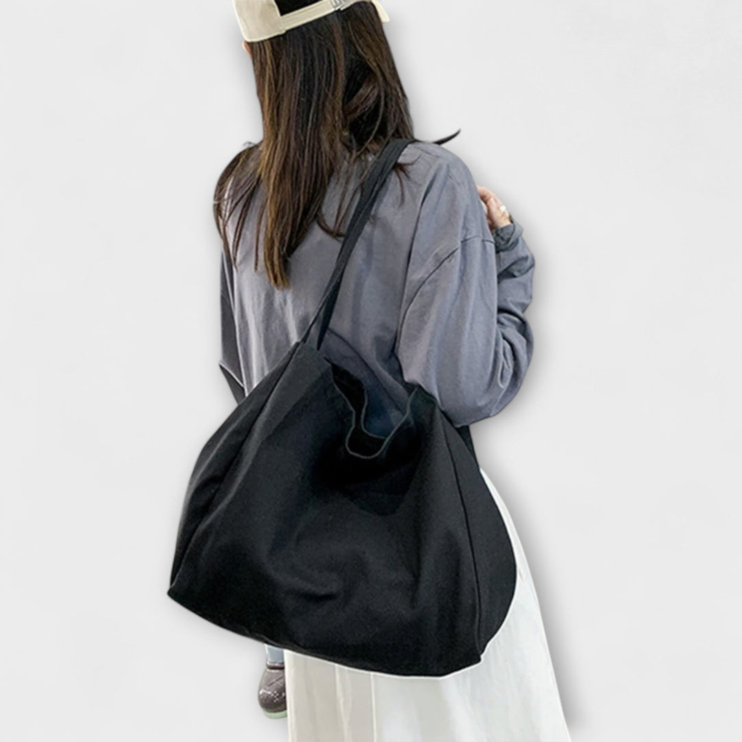 Eleanor - Hochwertige grosse Canvas-Shopper-Tasche