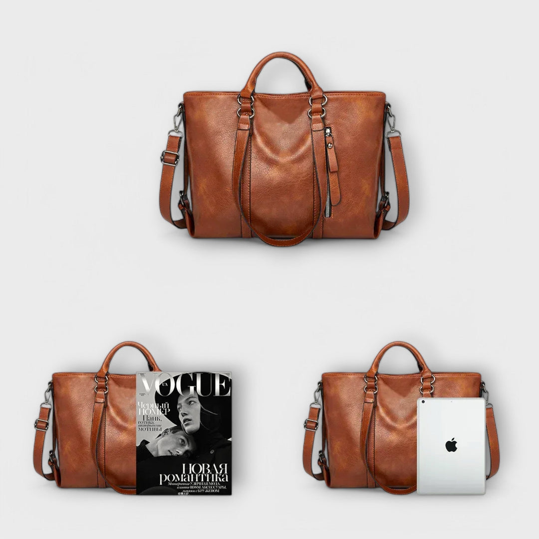 Eleanor - Grosse Lederhandtasche