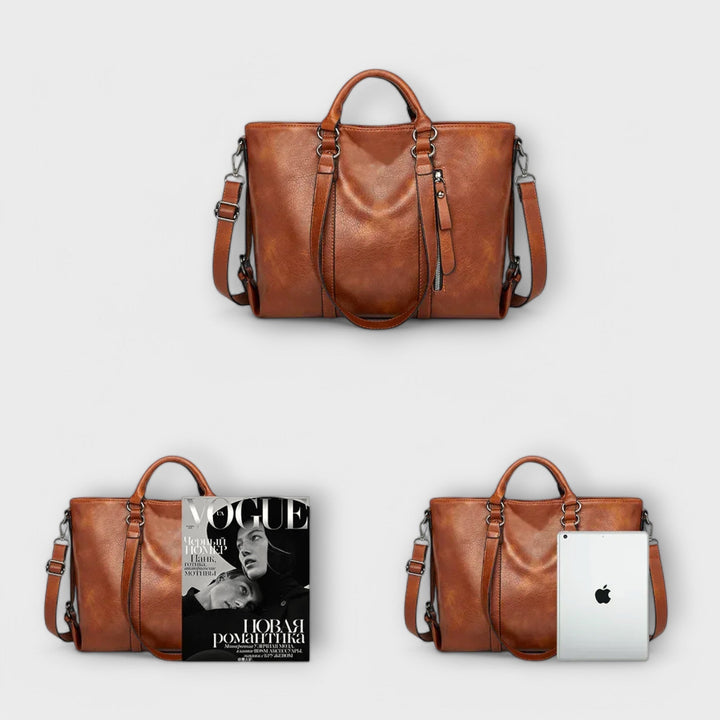 Eleanor - Grosse Lederhandtasche