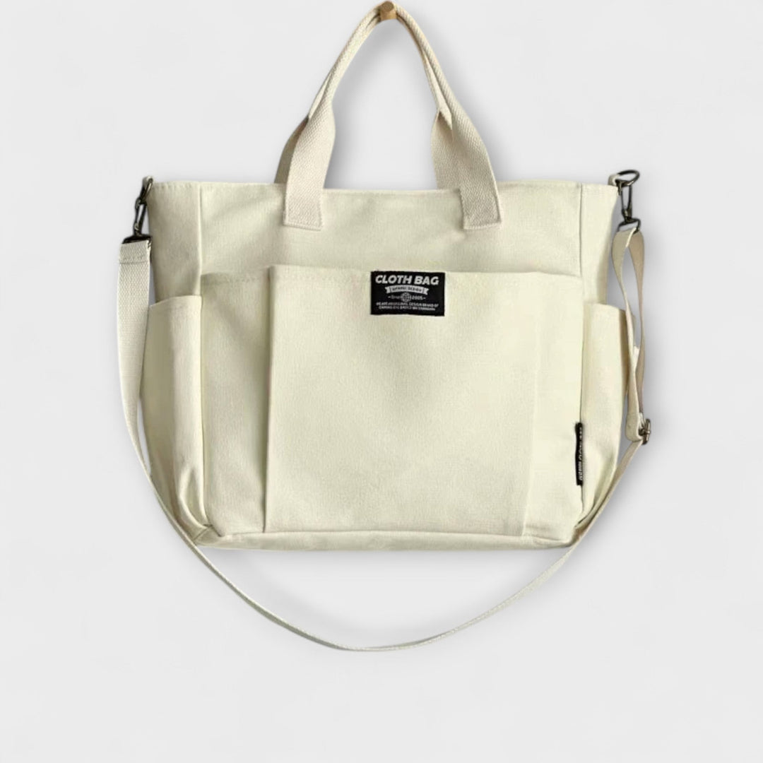 Eleanor - Minimalistische Canvas-Shopper-Tasche
