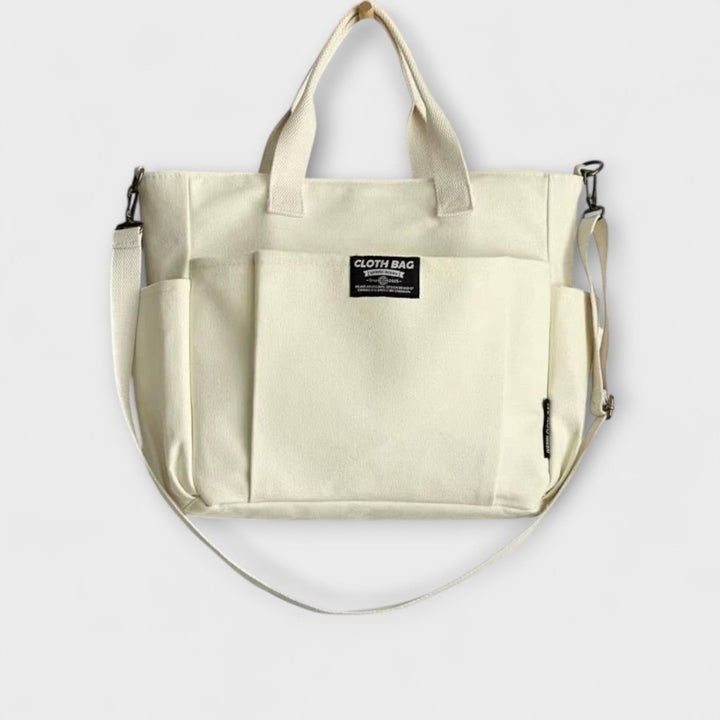 Eleanor - Minimalistische Canvas-Shopper-Tasche