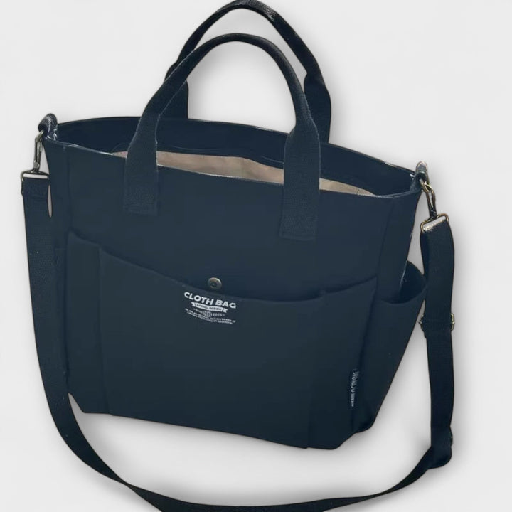 Eleanor - Minimalistische Canvas-Shopper-Tasche