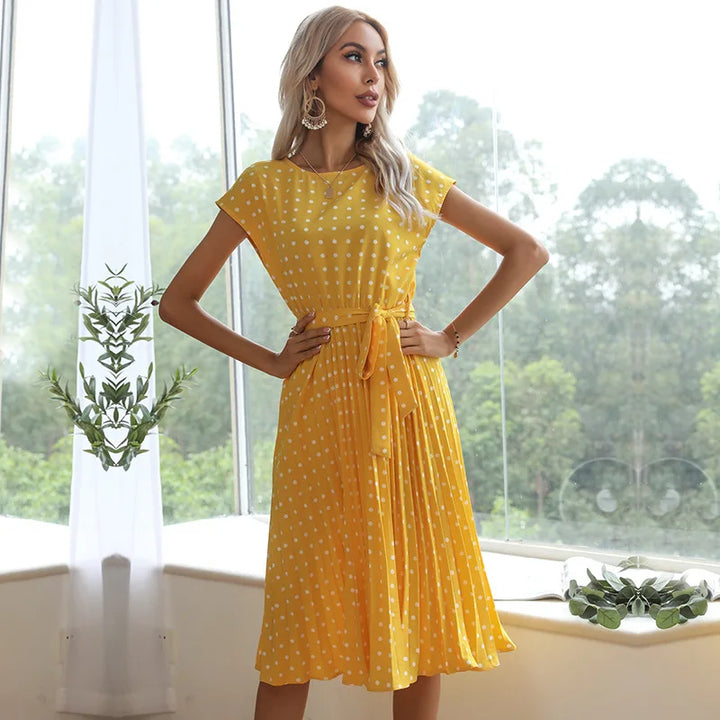 Beth - Polka Bloom Kleid