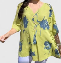 Karoline - Elegante Bluse mit floralem Druck