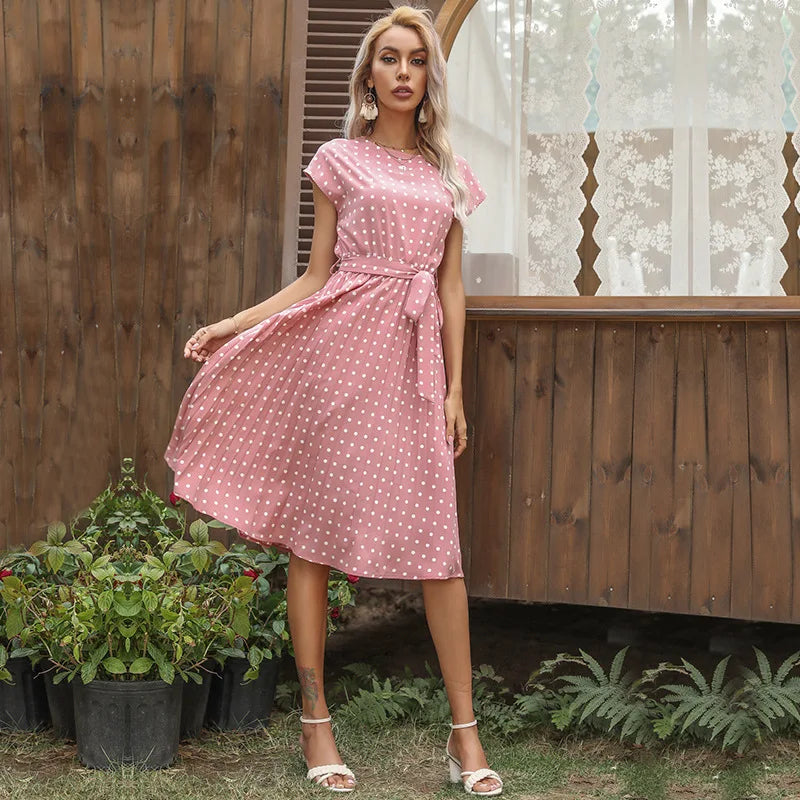 Beth - Polka Bloom Kleid