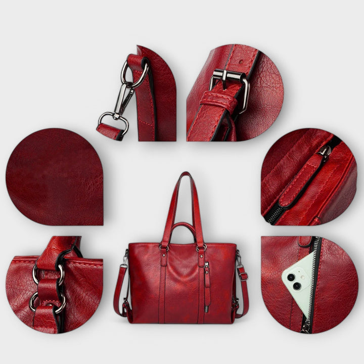 Eleanor - Grosse Lederhandtasche