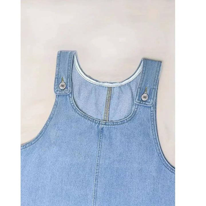 Loren - Entspanntes Denim-Look Kleid