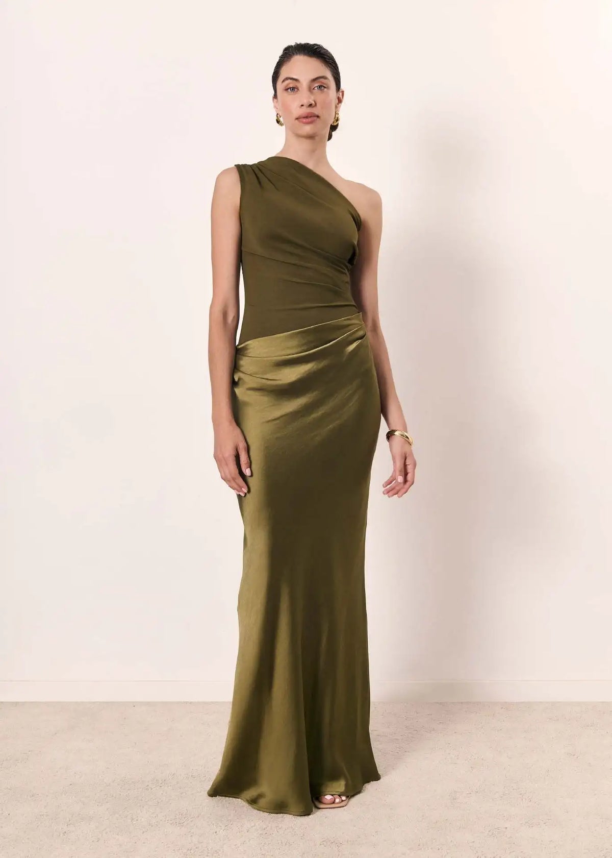 Ashley - Maxikleid mit einem Hauch von Satin