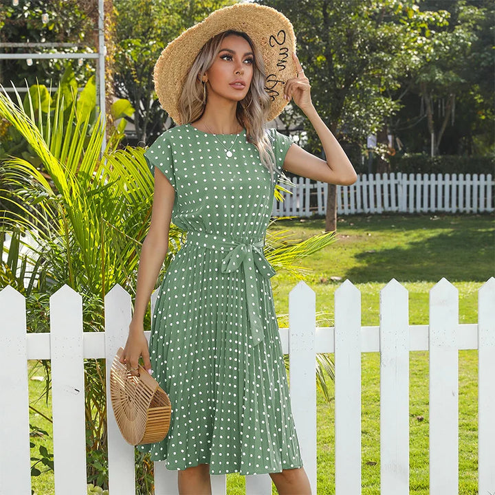Beth - Polka Bloom Kleid
