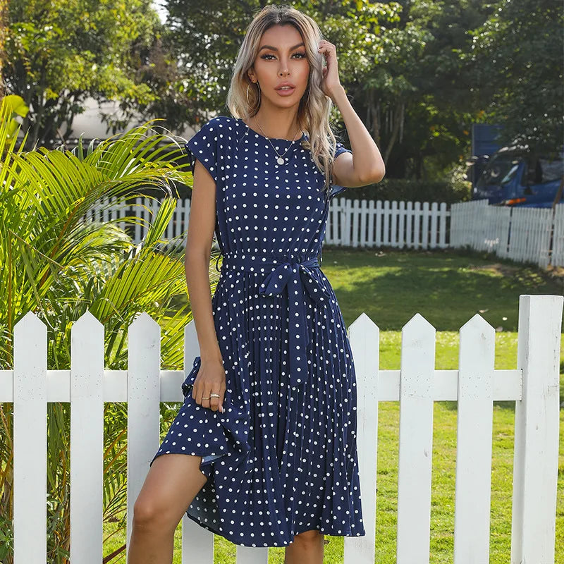 Beth - Polka Bloom Kleid