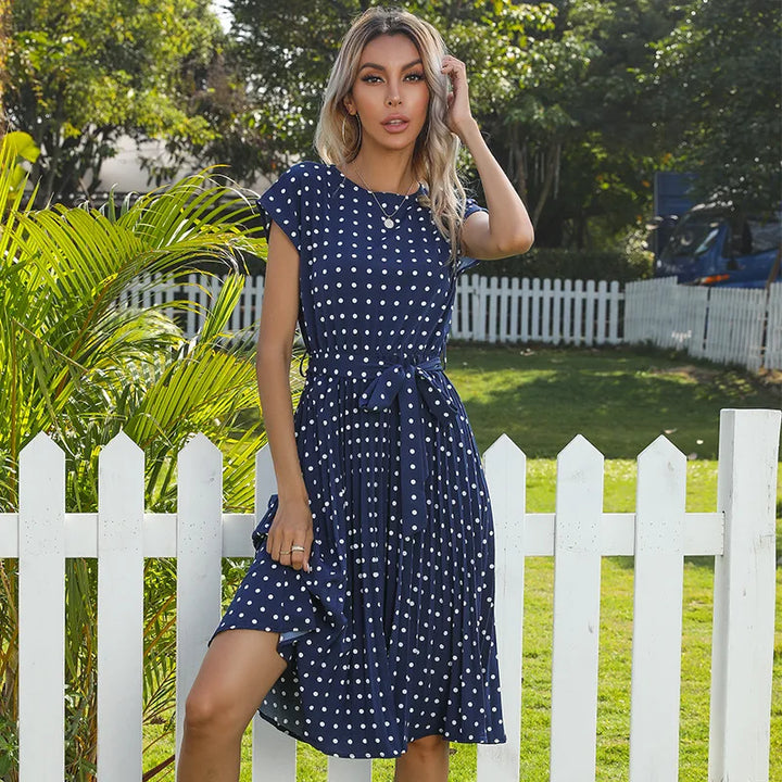 Beth - Polka Bloom Kleid