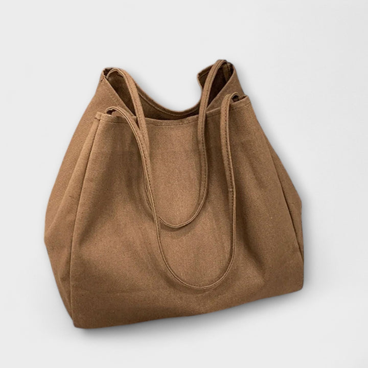 Eleanor - Hochwertige grosse Canvas-Shopper-Tasche