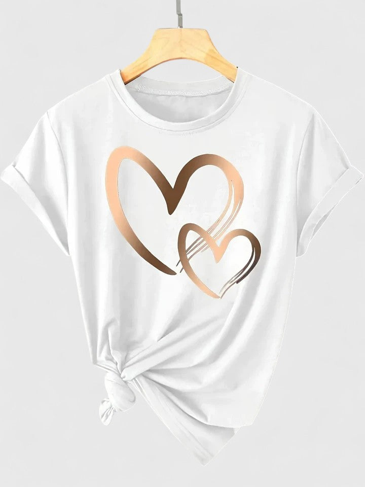 Maribelle - Bequemes T-Shirt mit kurzen Ärmeln