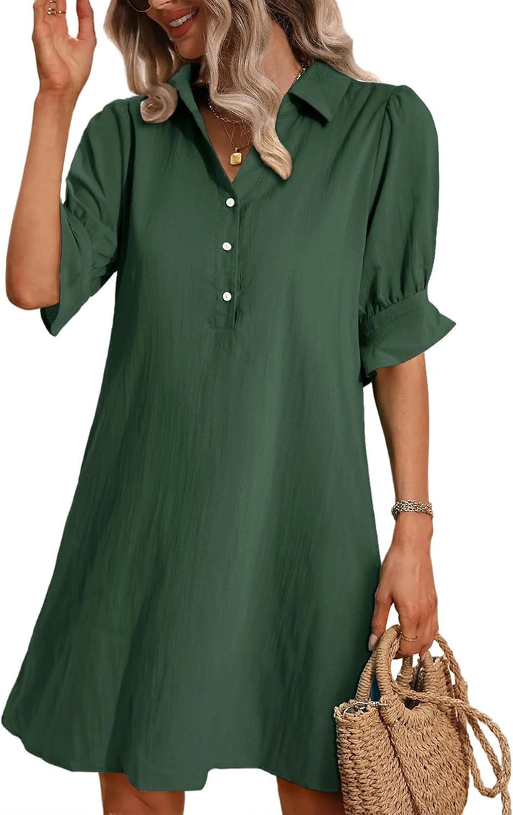 Cameron - Elegantes Kleid mit Rüschen