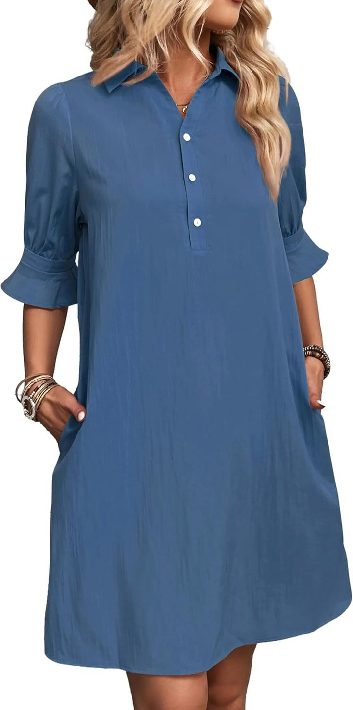 Cameron - Elegantes Kleid mit Rüschen