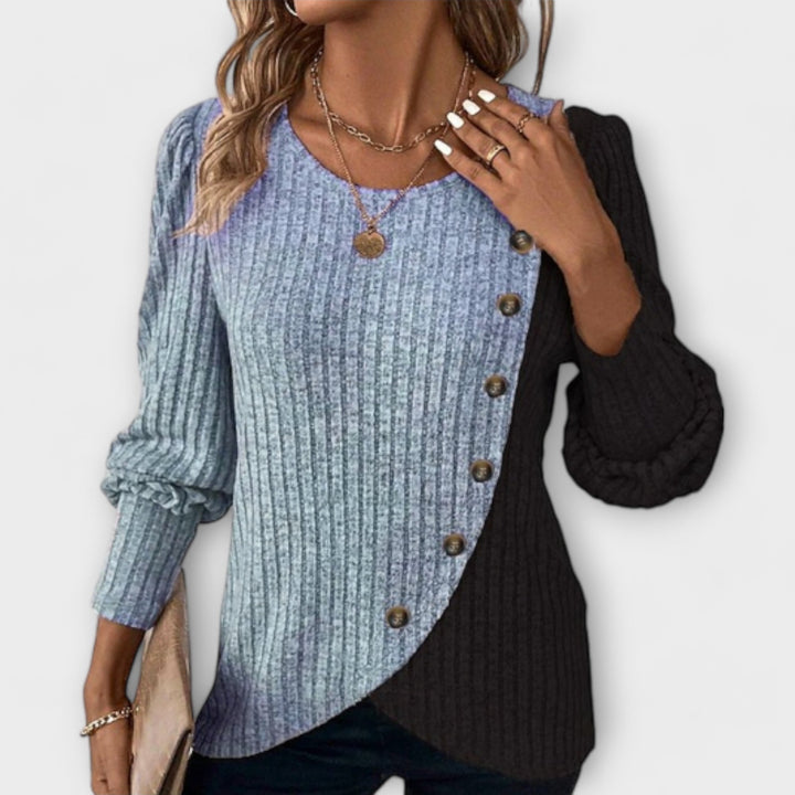 Taylor - Elegante Strickbluse