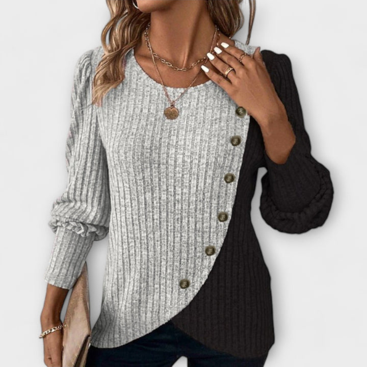 Taylor - Elegante Strickbluse