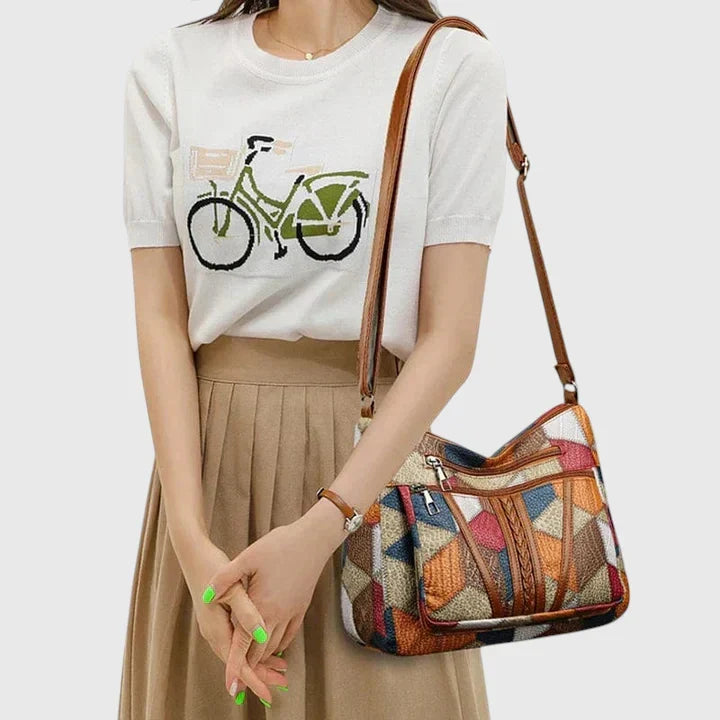 Harper - Luxuriöse, von Kunst inspirierte Tasche