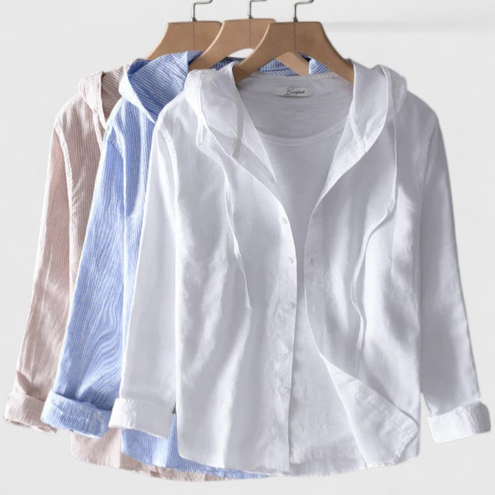 Avielle - Elegante Kapuzenbluse