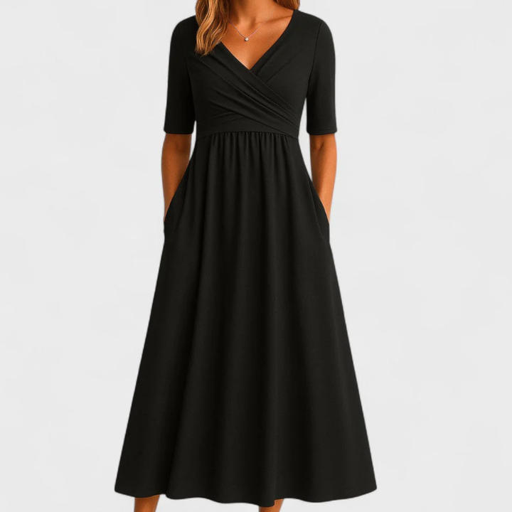 Diane - Elegantes Midi-Kleid