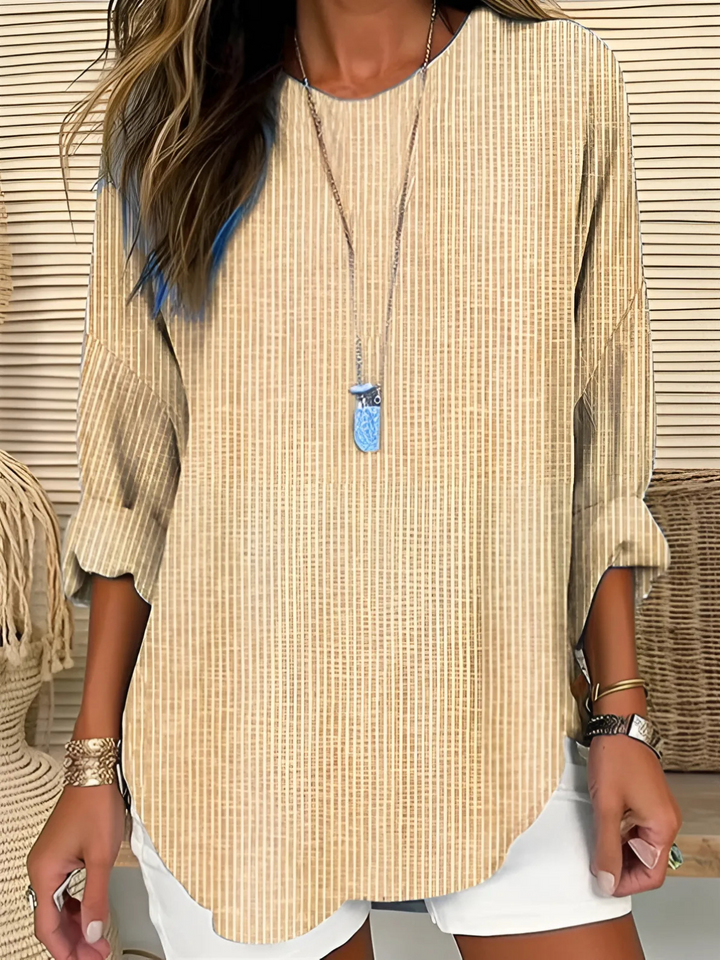 Rhea - Trendige gestreifte Bluse