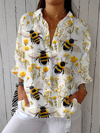 Katelyn - Golden Bee Bluse
