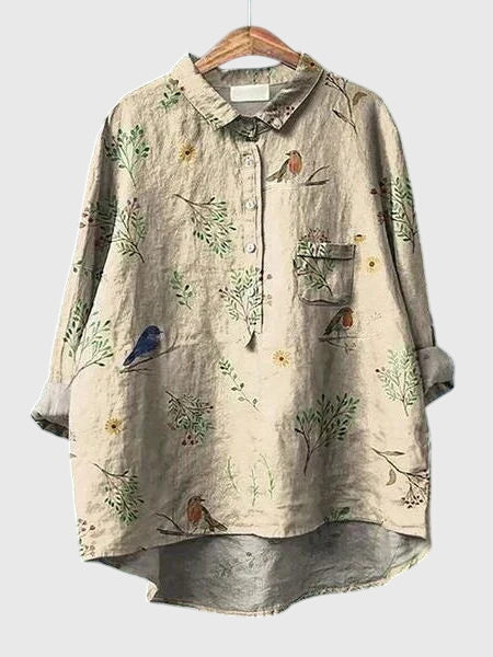 Emmalyn - Bluse mit Blumenmuster