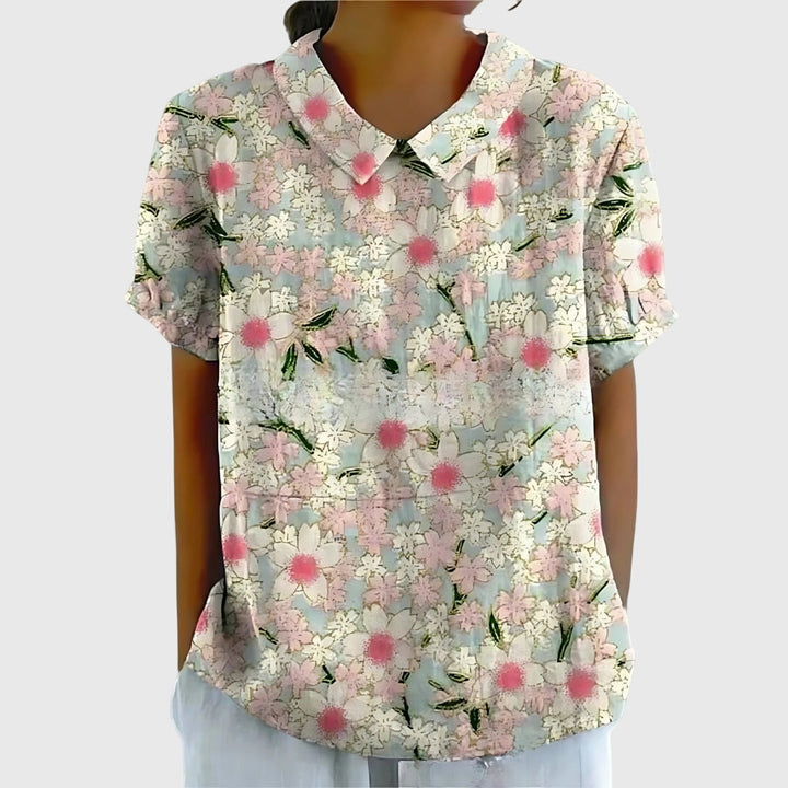 Karen - Blumige Bluse