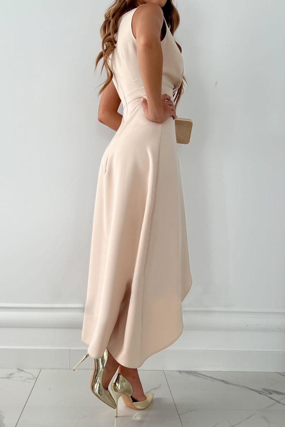 Julie - Kleid mit pinkem Muster