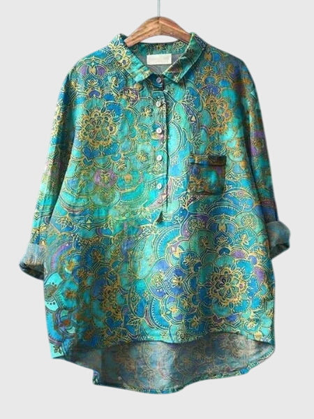 Emmalyn - Bluse mit Blumenmuster
