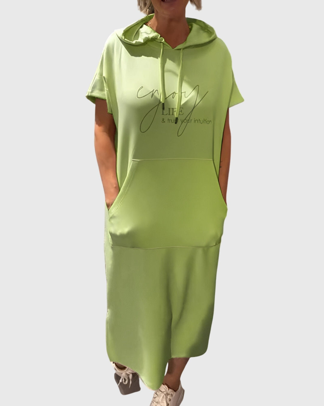 Beverly - Lässiges Hoodie-Kleid