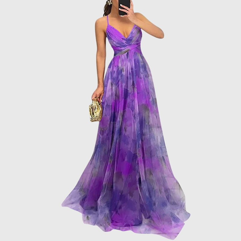 Gretchen - Florales Maxikleid