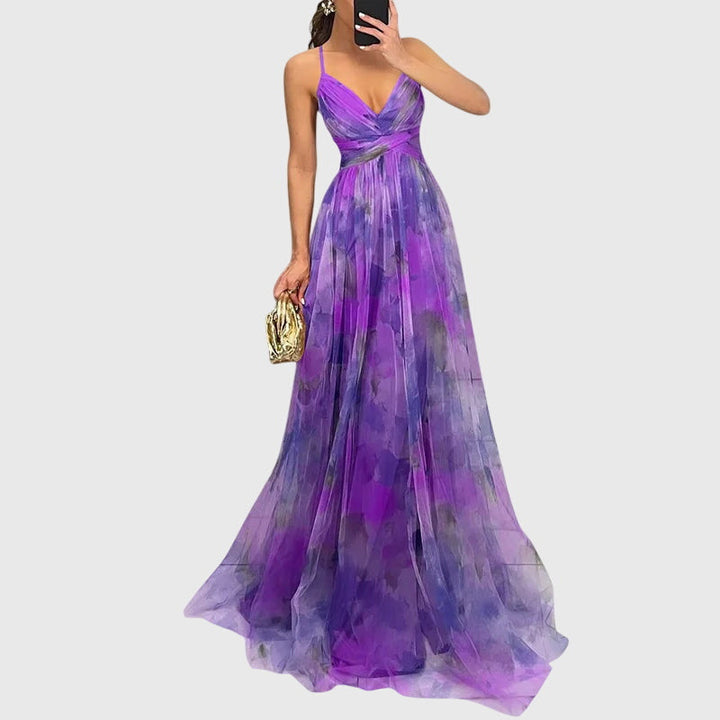 Gretchen - Florales Maxikleid