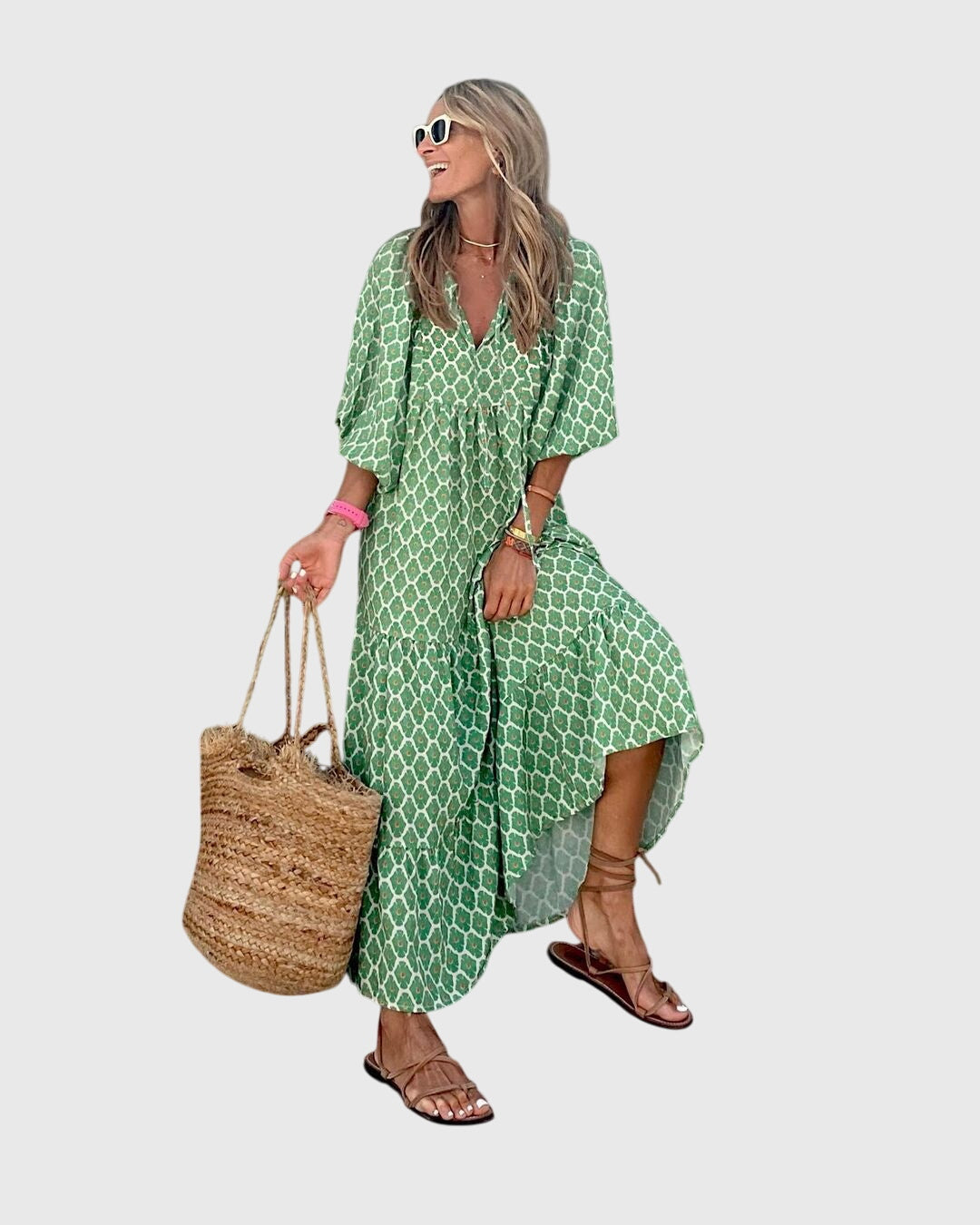 Billie - Boho Maxikleid