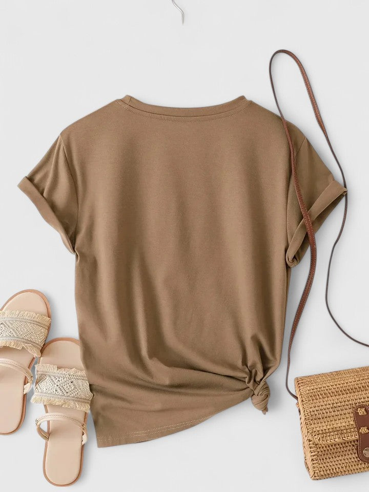 Maribelle - Bequemes T-Shirt mit kurzen Ärmeln