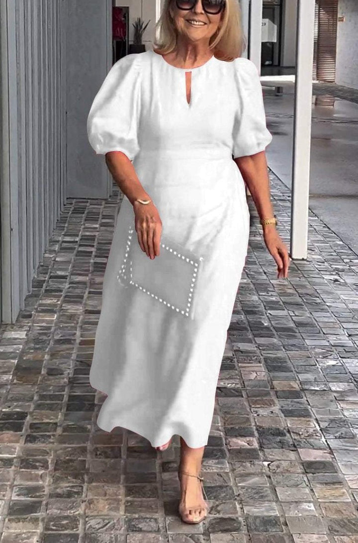 Juliana - Elegantes Kleid mit Puffärmeln